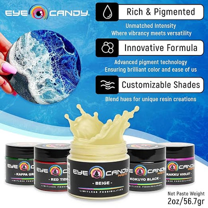 Eye Candy Beige Resin Pigment Paste Beige | Epoxy Resin Art Paste | Highly - Image 2