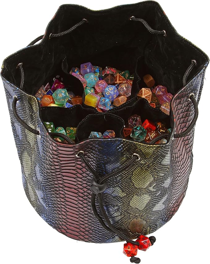 Forged Dice Co. Pouch of The Endless Hoard Dice Bag by ForgedDice