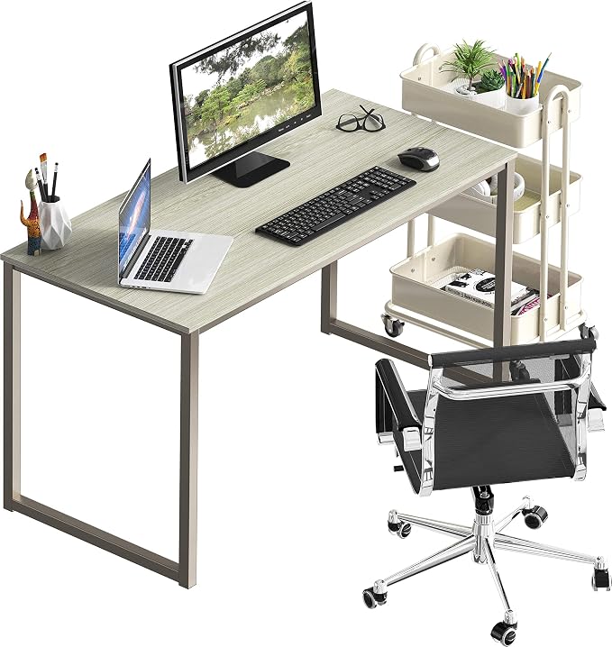 SHW Mission 40-Inch Home Office Computer Desk - Image 6