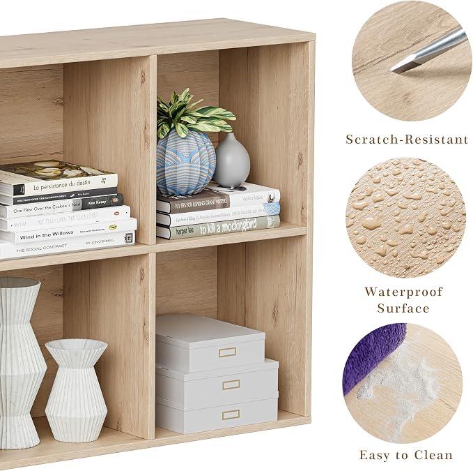 Wooden Cube Storage Organizer - Image 5