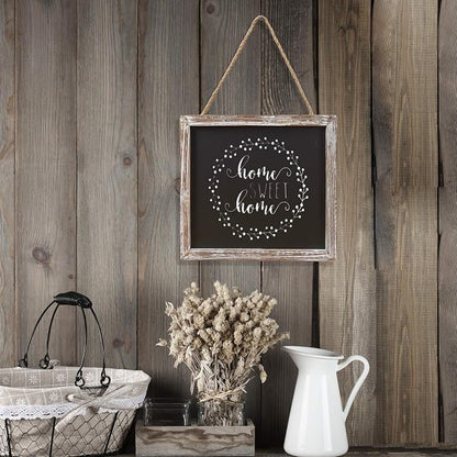 Barnyard Designs Magnetic Hanging Chalkboard Sign – Rustic Decorative Display - Image 4