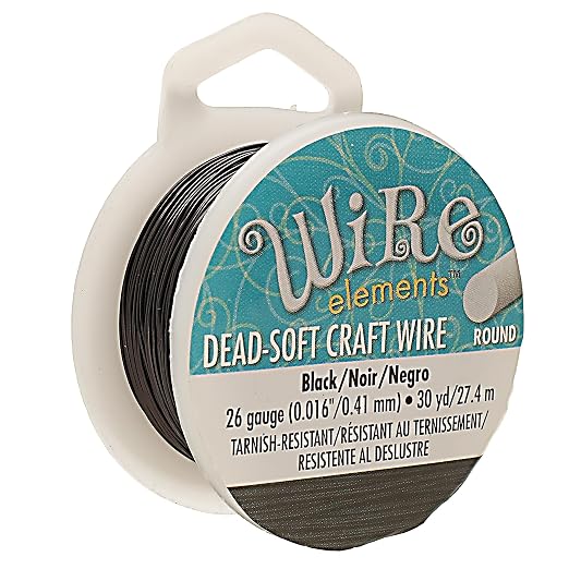 The Beadsmith Wire Elements Craft Wire – Tarnish Resistant, Soft Temper by TheBeadsmith
