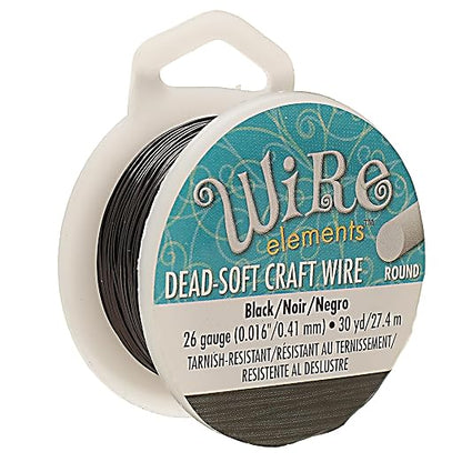 The Beadsmith Wire Elements Craft Wire – Tarnish Resistant, Soft Temper by TheBeadsmith