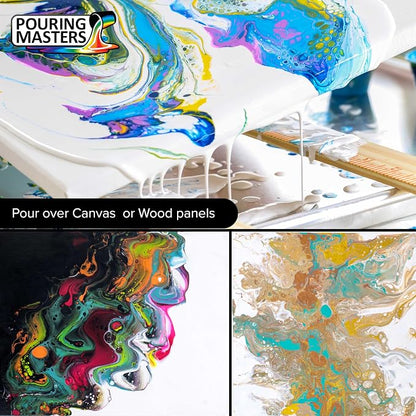 Pouring Masters Gold Interference Pearl Special Effects Acrylic Pouring Paint - Image 8