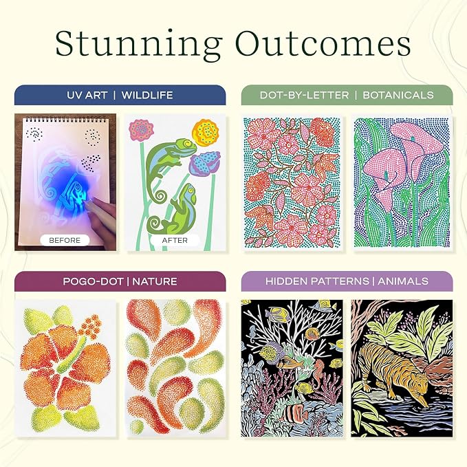 Lifelines FlowArt Activity Pad, Dot-Art and More, Coloring Books - Image 6
