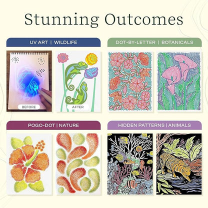 Lifelines FlowArt Activity Pad, Dot-Art and More, Coloring Books - Image 6