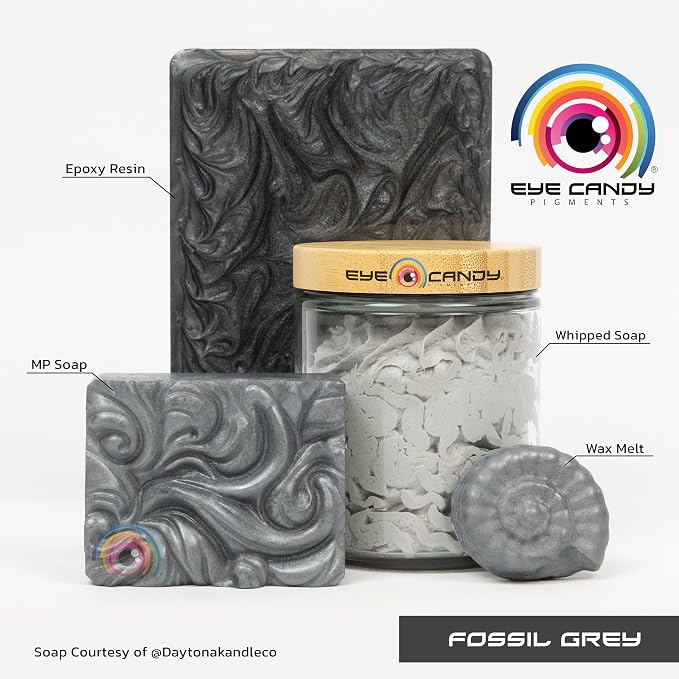 Eye Candy Pigments Premium Grey Mica Powder - Image 3
