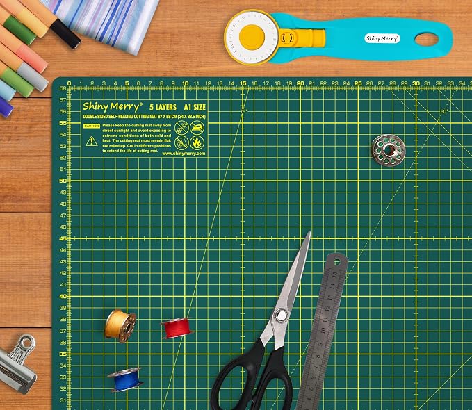 Self Healing Cutting Mat A1 24"x36" – Double Sided 5-Ply Craft Mat - Image 6