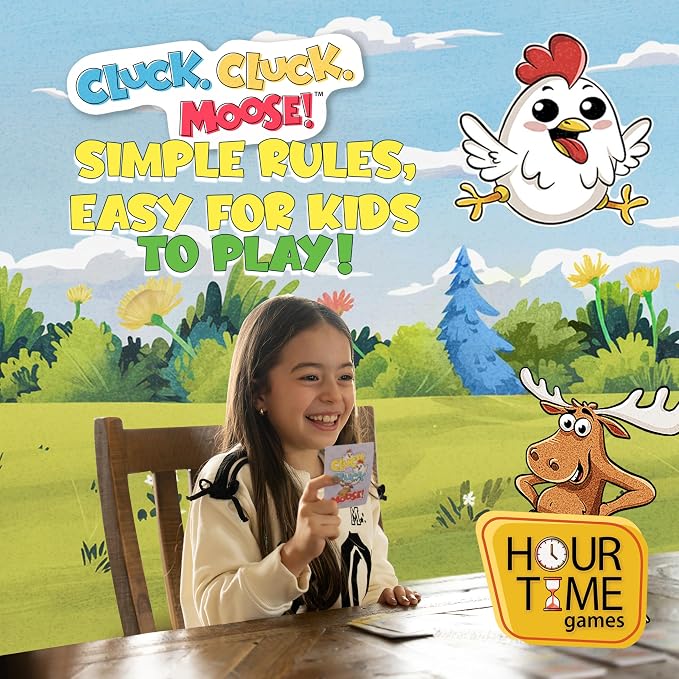 Hour Time Games Cluck Cluck Moose – Hilarious Animal-Themed Card Game - Image 7