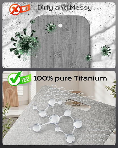 Titanium Cutting Board, Food Grade 100% Pure Titanium Cutting Boards - Image 4