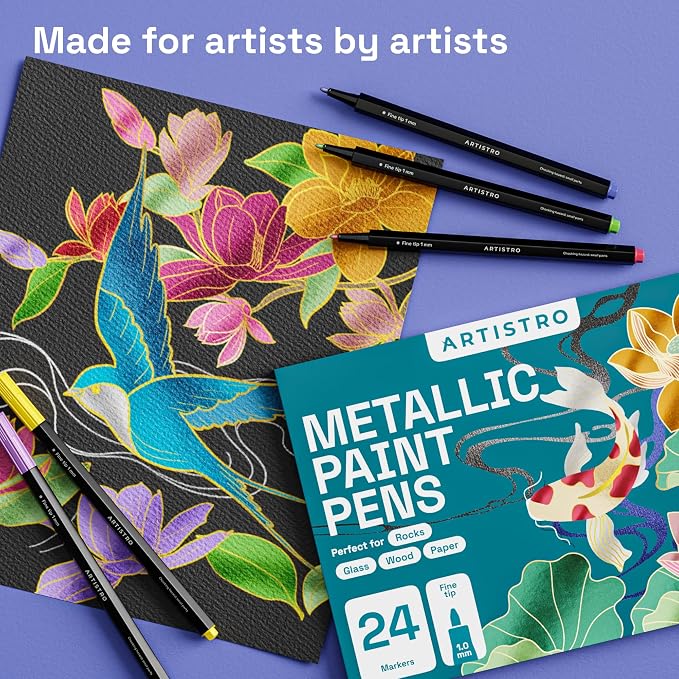 ARTISTRO Paint Pens for Rock Painting, Scrapbooking, DIY Craft Making - Image 6