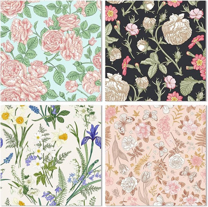 48 Sheets 24 Designs Scrapbook Paper Pad, Scrapbooking DIY Decorative - Image 6