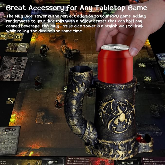 Mug Dice Tower - Dice Rolling Tower, - Image 6