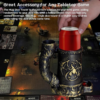 Mug Dice Tower - Dice Rolling Tower, - Image 6