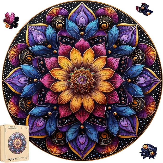 Mandela Wooden Jigsaw Puzzles by WoodenPuzzles