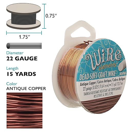 The Beadsmith Wire Elements Craft Wire – Tarnish Resistant, Soft Temper - Image 2