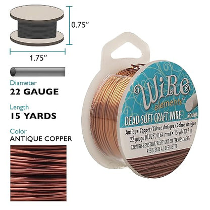 The Beadsmith Wire Elements Craft Wire – Tarnish Resistant, Soft Temper - Image 2