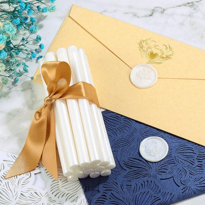 Yoption 15 Pieces Pearl White Glue Gun Sealing Wax Sticks - Image 2
