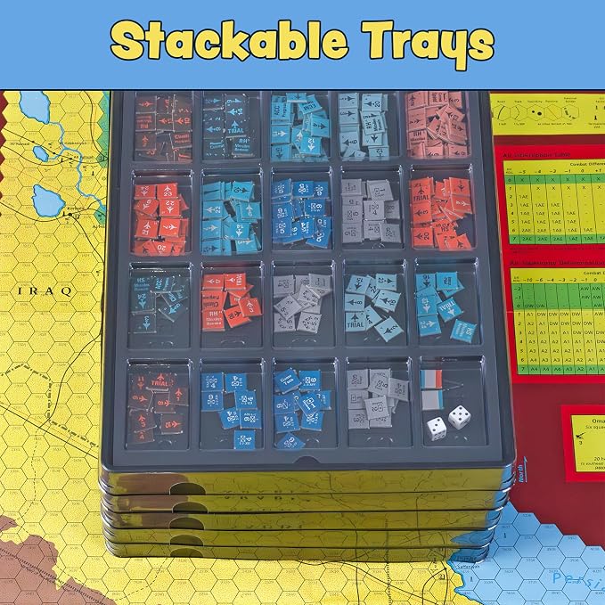Toy Vault Wargaming Magazine Counter Trays; Flat Pack Tray Game Piece Storage - Image 8