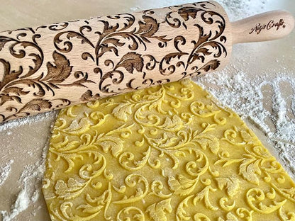 ROYAL Rolling pin Wooden engraved rolling pin - Image 2
