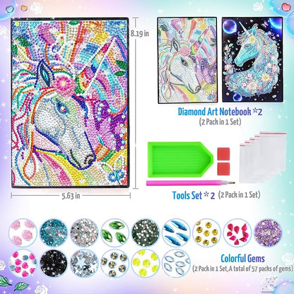 Unicorn Gifts for Girls 5 7 8 9 Year Old, Craft Kits for Kids Age 6 8 10 12 - Image 2