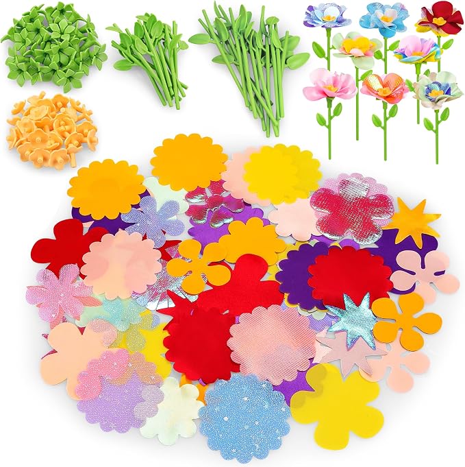 DIY Fabric Flower Bouquets Toys Accessories by Toyly