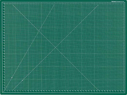 Dahle Vantage 10474 Premium Self-Healing Cutting Mat, 1/2" Grid, 5 Layers by Dahle