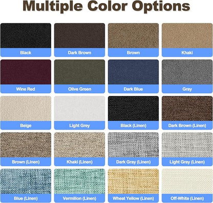 Azobur Coarse Linen Repair Patches, 6 Piece Self-Adhesive Linen Fabric Patches - Image 7
