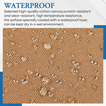 Canvas Patch 5.5 x 8 Inches 6Pcs Self-Adhesive Waterproof Canvas Patch Kit - Image 2
