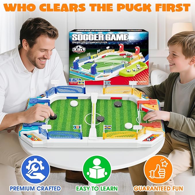 Mini Soccer Board Game for Kids, Birthday Christmas Soccer Gifts for 3 4 5 6 7 - Image 6