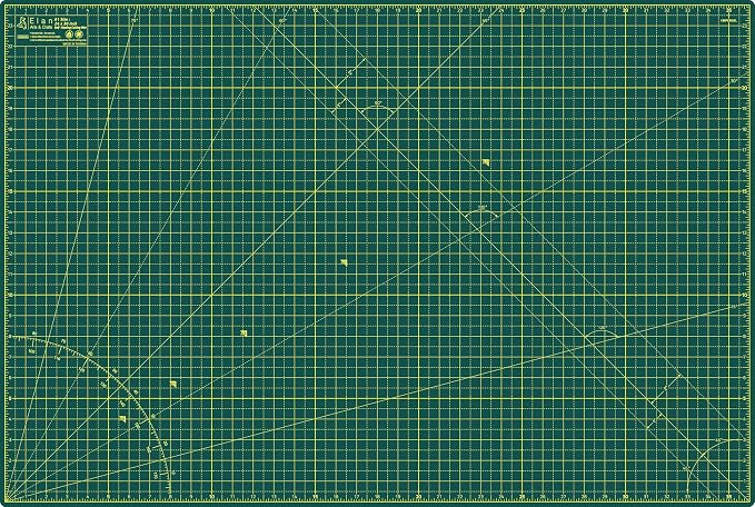 Elan Cutting Mat A1 Green, Large Self Healing Cutting Mat 24 x 36 Inch - Image 2