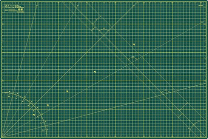 Elan Cutting Mat A1 Green, Large Self Healing Cutting Mat 24 x 36 Inch - Image 2