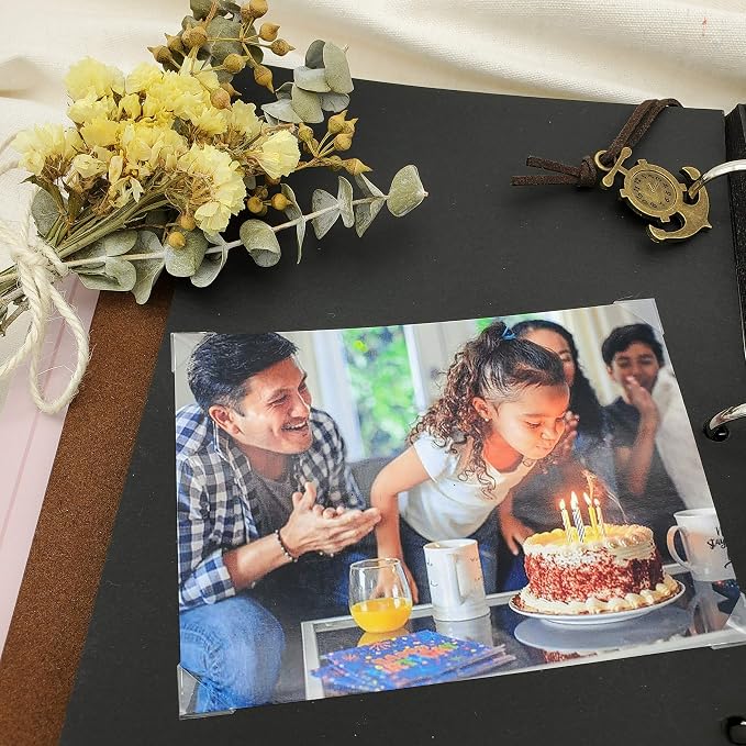 Photo Corners 400 Pcs Clear Self-Adhesive Picture Mounting Corner Stickers - Image 3