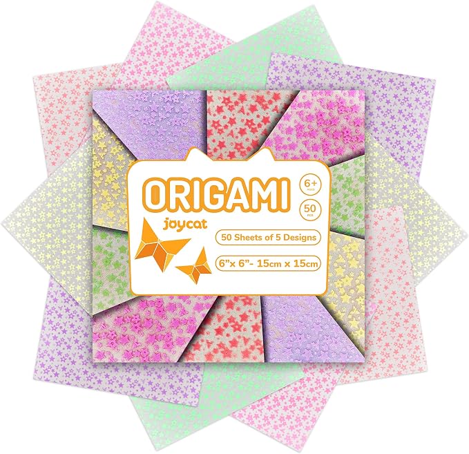 Joycat Pastel Glow in The Dark Origami Paper by JOYCAT
