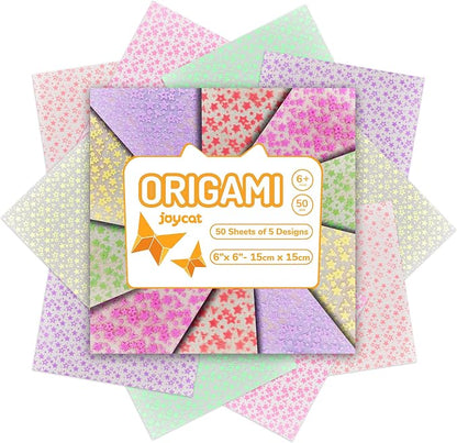 Joycat Pastel Glow in The Dark Origami Paper by JOYCAT