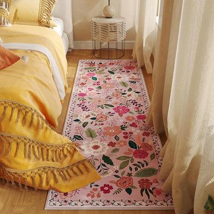 Rugcomf Runner Rug for Hallways Kitchen Rug Non Slip 2'x 6' Washable Rugs - Image 5
