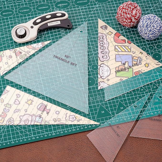 Kigley 3 Set Tall Triangle Rulers - Image 6