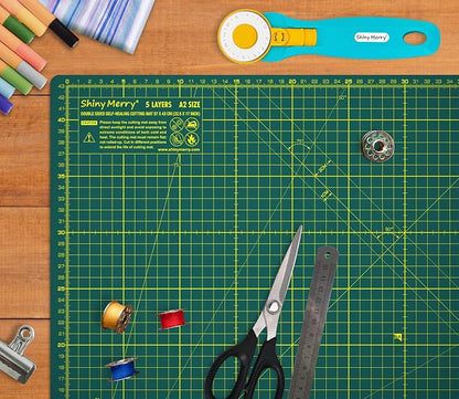 Self Healing Cutting Mat A2 18"x24" – Double Sided 5-Ply Craft Mat - Image 6