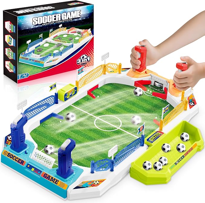 Mini Soccer Board Game for Kids, Birthday Christmas Soccer Gifts for 3 4 5 6 7 by RIANEAN