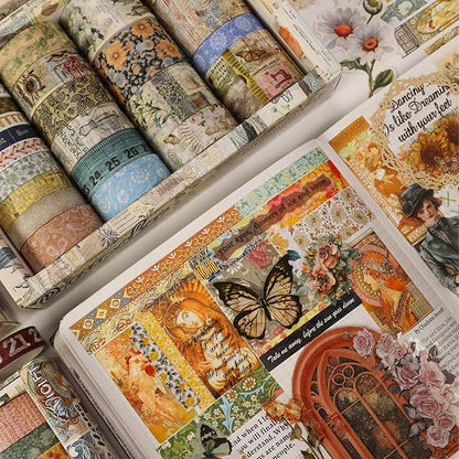 Vintage Washi Tape Set - Image 2