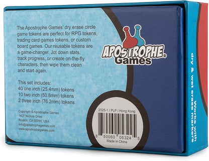 Apostrophe Games Dry Erase Tokens - Image 9