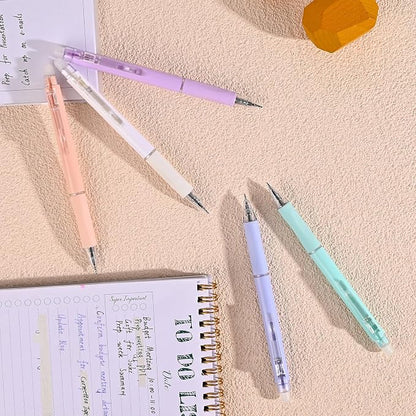 Temiary 10 Pcs Retractable Erasable Gel Pens, Fine Point 0.5 mm, Make Mistakes - Image 6