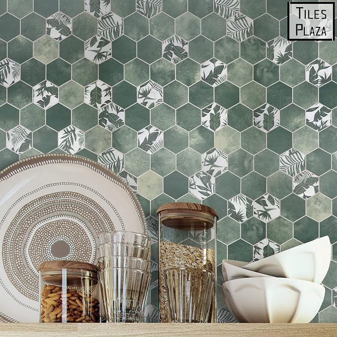 The Tiles Plaza 10-Sheet Peel and Stick Backsplash, Stick On Tiles - Image 7