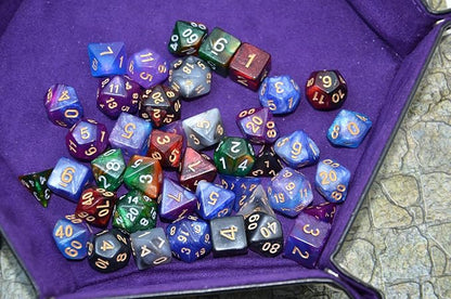 SmartDealsPro 6 x 7 Sets Glitter Polyhedral Dice Sets - Image 7