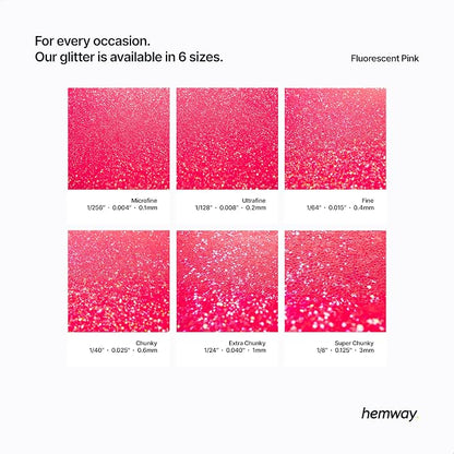 Hemway Polyurethane & Epoxy Resin Glitter 100g / 3.5oz Metallic Crystal Flake - Image 3
