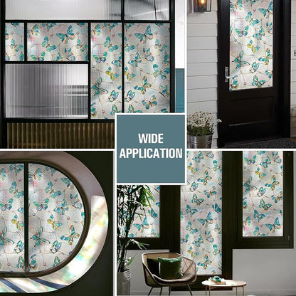 3D Stained Glass Window Film, Decorative Window Privacy Film - Image 6
