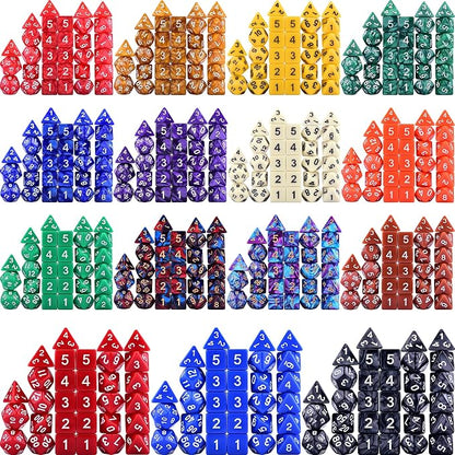 Extended Dice RPG Set 15 x 31 Polyhedral Dice - Image 5