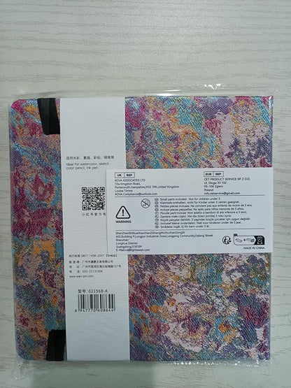 Lightwish Square Watercolor Journal, 100% Cotton, 300gsm/140lb, 24 Sheets Cold - Image 9