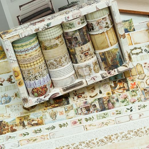 Vintage Washi Tape Set - Image 2