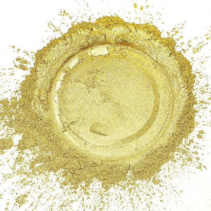 Sun Gold Mica Powder, Natural Shimmer Mica Powder - Image 2